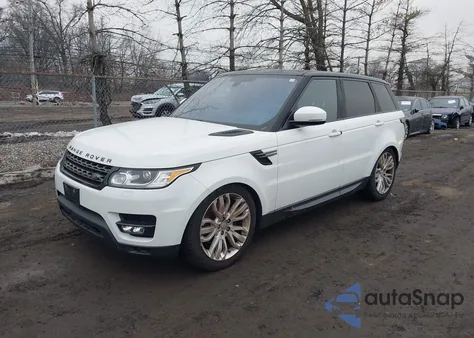 2016 Land Rover Range Rover Sport 3.0L V6 Supercharged Se из США, поврежденный, VIN SALWG2PF5GA595856